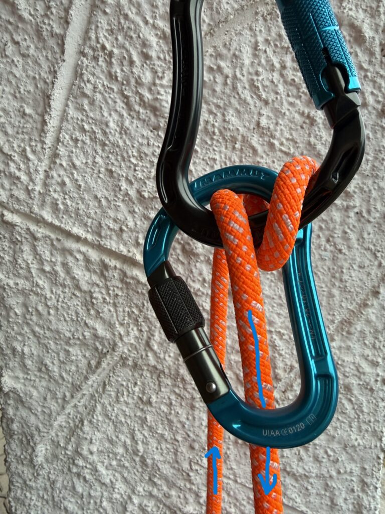 demi cabestan autobloquant 3 bloqué