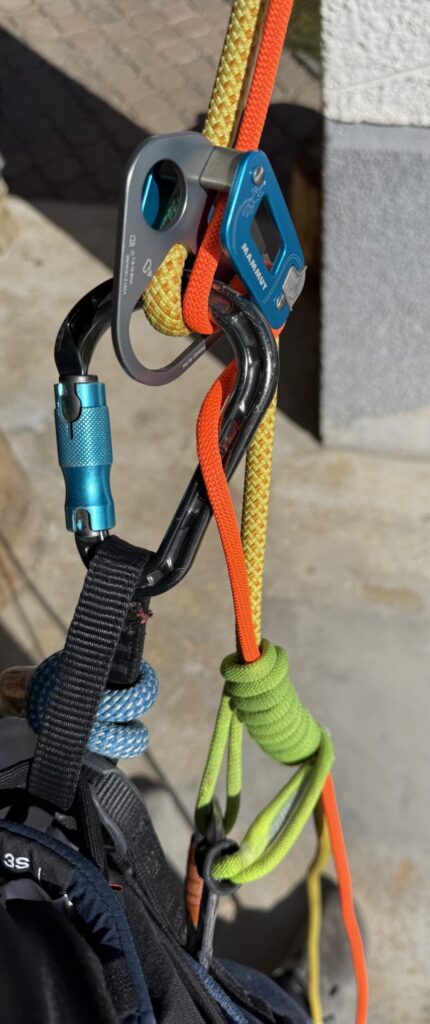 rappel cordelette statique prêt à l'emploi 3