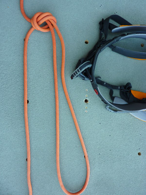 Demi double-nœud de pêcheur