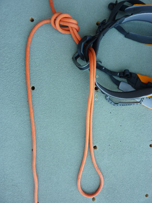 Demi double-nœud de pêcheur