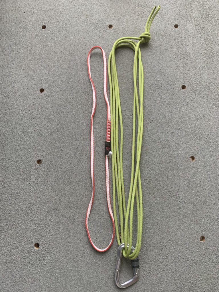 Gangying 2m Corde D'escalade Statique 8mm Cordon Accessoire Équipement